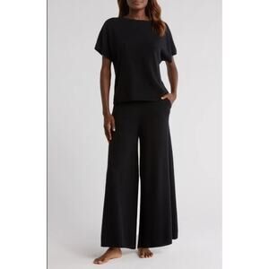 NEW! Nordstrom Cashmere Lounge Set in BLACK (M)